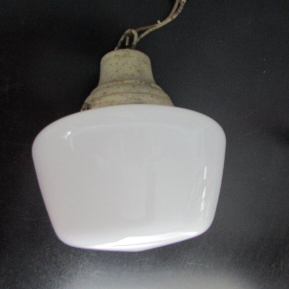 Vintage Schoolhouse Pendant Light - Picture 8 of 10
